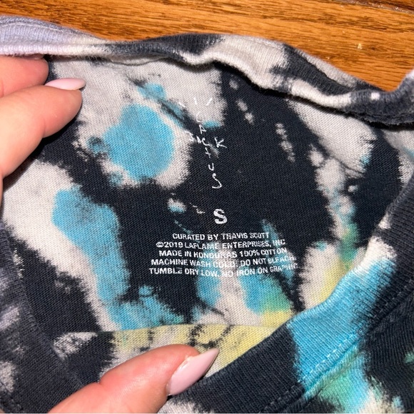 TRAVIS SCOTT - CACTUS JACK highest in the room tie dye t-shirt - Picture 2 of 3